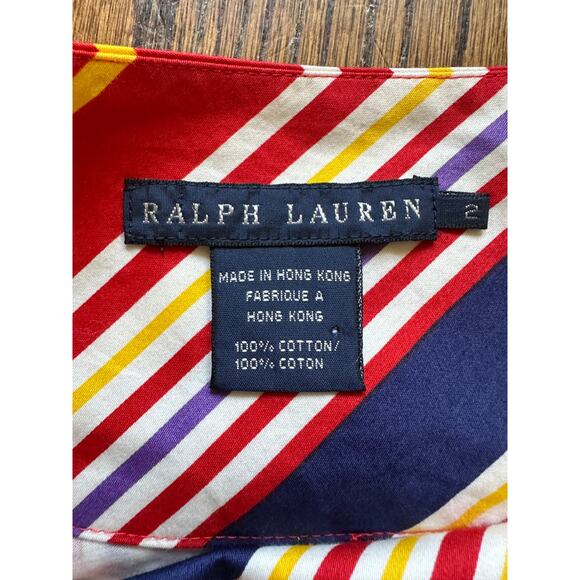 Blue Label RALPH LAUREN Skirt Preppy American Heritage Nautical Sailing Summer - Picture 9 of 12